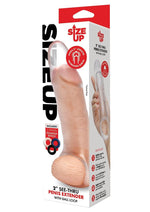 Load image into Gallery viewer, Su Clr Penis Xtndr W/ Ball Loop-Girthy - Clear
