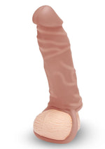 Load image into Gallery viewer, Su Silicone Realistic Penis Extender - Brown/Tan
