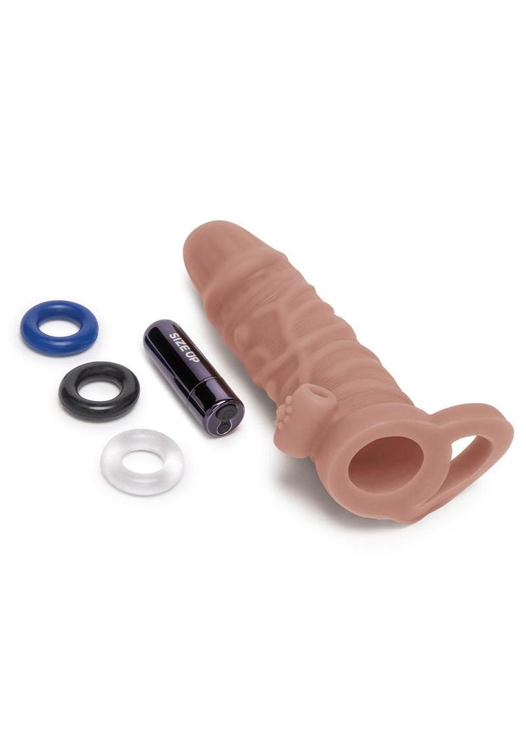 Su Silicone Vbrating Penis Xtnder
