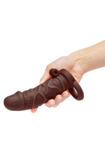 Load image into Gallery viewer, Su Silicone Vbrting Penis Xtndr-Dark

