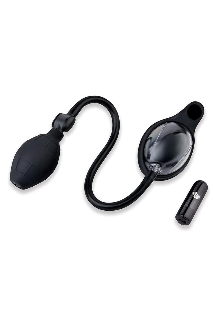 Su Vibrating Mini Pussy and Clitoral Pump