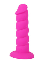Load image into Gallery viewer, Suga' Daddy Silicone Dildo - Pink - 5.5in