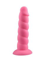 Load image into Gallery viewer, Suga' Daddy Silicone Dildo - Pink - 7in