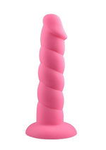Load image into Gallery viewer, Suga' Daddy Silicone Dildo - Pink - 8in