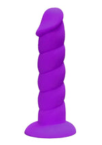 Load image into Gallery viewer, Suga' Daddy Silicone Dildo - Purple - 8in