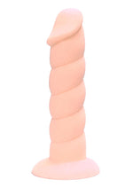 Load image into Gallery viewer, Suga' Daddy Silicone Dildo - Flesh/Vanilla - 8in