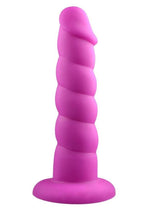 Load image into Gallery viewer, Suga' Daddy Silicone Dildo - Purple - 9.5in