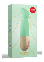 Load image into Gallery viewer, Sundaze Silicone Dual Stimulating Vibrator - Pistachio - Green
