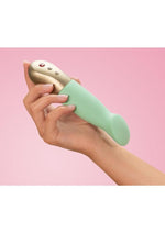Load image into Gallery viewer, Sundaze Silicone Dual Stimulating Vibrator - Pistachio
