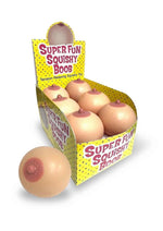 Load image into Gallery viewer, Super Fun Stress Boobies - Vanilla - 12 Per Display
