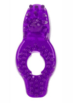 Load image into Gallery viewer, Super Stretch Enhancer Cock Ring - Purple
