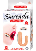 Load image into Gallery viewer, Surenda Silicone Oral Vibe Rechargeable Vibrator - Vanilla
