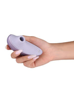 Load image into Gallery viewer, Svakom Pulse Galaxie App Compatible Rechargeable Silicone Clitoral Stimulator with Remote - Metallic

