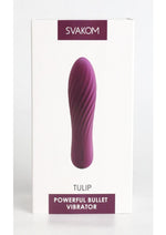 Load image into Gallery viewer, Svakom Tulip Rechargeable Silicone Bullet - Purple
