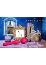 Load image into Gallery viewer, Swan The Swan Sceptre Rechargeable Silicone Dual End Wand Massager