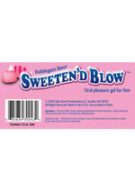 Load image into Gallery viewer, Sweeten D Blow Flavored Oral Pleasure Gel 1.5oz - Bubblegum
