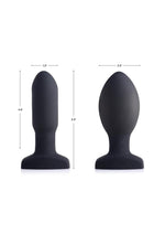 Load image into Gallery viewer, Swell Inflatable Rechargeable Silicone Vibrating Missile Anal Plug
