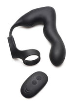Load image into Gallery viewer, Swell Rechargeable Silicone Inflatable 10x Vibrating Prostate Plug with Cock and Ball Ring and Remote Control
