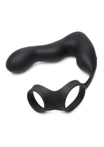 Load image into Gallery viewer, Swell Rechargeable Silicone Inflatable 10x Vibrating Prostate Plug with Cock and Ball Ring and Remote Control
