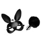 Tailz Bunny Tail Anal Plug and Mask