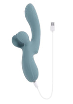 Load image into Gallery viewer, Take Your Flick Rechargeable Silicone Dual Vibrator
