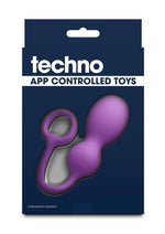 Load image into Gallery viewer, Techno Bop Rechargeable Silicone App Compatible Vibrator
