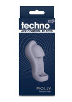 Load image into Gallery viewer, Techno Molly Rechargeable Silicone App Compatible Vibrator - Gray/Grey
