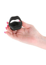 Load image into Gallery viewer, Techno Strobe Rechargeable Silicone App Compatible Cock Ring
