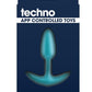 Techno Trance Rechargeable Silicone App Compatible Anal Plug