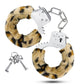 Temptasia Faux Fur Cuffs - Animal Print/Leopard