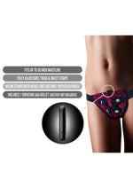 Load image into Gallery viewer, Temptasia Lovelace Harness with Bullet
