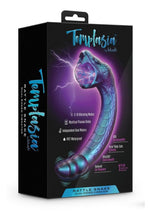 Load image into Gallery viewer, Temptasia Rattle Snake Rechargeable Vibrator - Dark Millenia - Purple
