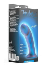 Load image into Gallery viewer, Temptasia Rebellion Peg Silicone Dildo - Blue Erotic - Blue