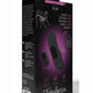 Temptasia Remote Control Silicone Rechargeable Panty Vibrator - Black