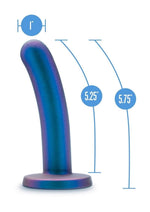 Load image into Gallery viewer, Temptasia Surrender Peg Silicone Dildo - Intermediate - Blue Lust