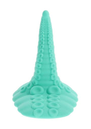 Tentacle Grinder Rechargeable Silicone Vibrator - Teal