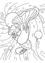 Load image into Gallery viewer, That's Trippy Coloring Book