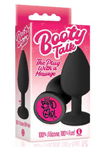Load image into Gallery viewer, The 9's - Booty Talk Silicone Butt Plug Bad Girl - Black