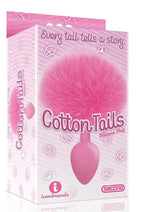 Load image into Gallery viewer, The 9&#39;s - Cottontails Silicone Bunny Tail Butt Plug - Pink
