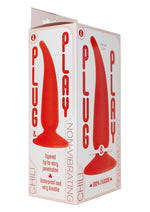 Load image into Gallery viewer, The 9's - Plug and Play Chili Silicone Butt Plug - Red