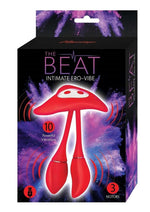 Load image into Gallery viewer, The Beat Intimate Ero-Vibe Rechargeable Silicone Vibrator - Red