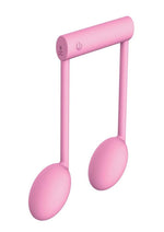 Load image into Gallery viewer, The Beat Rechargeable Silicone Note Vibrator - Pink
