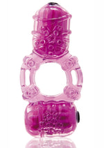 Load image into Gallery viewer, The Big O 2 Vibrating Double Ring - Purple
