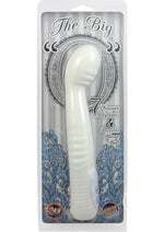 Load image into Gallery viewer, The Big O Silicone Vibrator Waterproof - White - 8.75in
