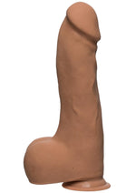 Load image into Gallery viewer, The D Master D Ultraskyn Dildo with Balls - Caramel - 10.5in
