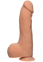 Load image into Gallery viewer, The D Master D Ultraskyn Dildo with Balls - Flesh/Vanilla - 10.5in
