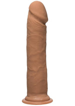 Load image into Gallery viewer, The D Realistic D Ultraskyn Dildo - Caramel - 8in
