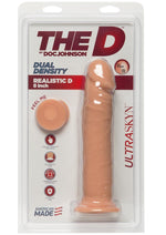 Load image into Gallery viewer, The D Realistic D Ultraskyn Dildo - Vanilla - 8in
