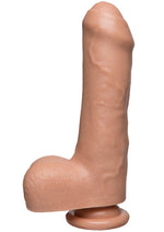 Load image into Gallery viewer, The D Uncut D Firmskyn Dildo with Balls - Flesh/Vanilla - 7in
