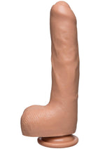 Load image into Gallery viewer, The D Uncut D Firmskyn Dildo with Balls - Flesh/Vanilla - 9in
